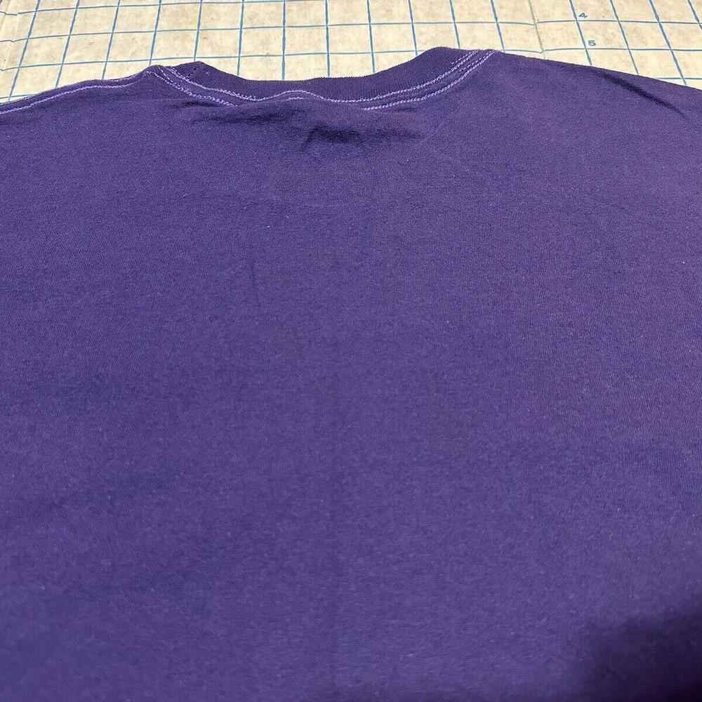UW Washington Huskies Purple 80’s Wolf T-Shirt Men’s Size Large Y2K VTG Champion - Picture 8 of 13
